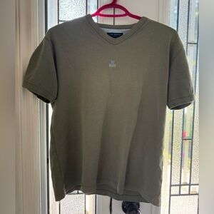 TED BAKER army green cotton short sleeve tee shirt (size 3 - medium)